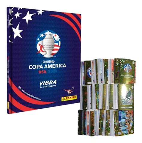 Album Pasta Dura Copa America Set De Estampas Panini Meses Sin