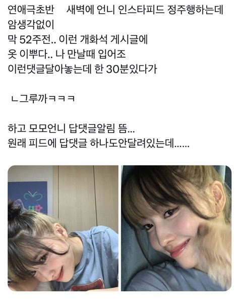 레즈 바이들아 들어와봐 트위터에 여연 유사 쓰는 계정 있는데 그 중 맛있는 거 들고옴 인스티즈 Instiz 이슈 카테고리