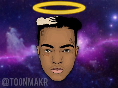 Xxxtentacion Cartoon Fan Art By Toonmakr By Arianaktorres On Deviantart