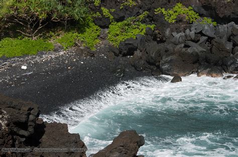 Black Sand Beach Wallpaper Wallpapersafari