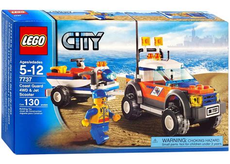 LEGO City Off Road Vehicle & Jet Scooter Set 7737 - US