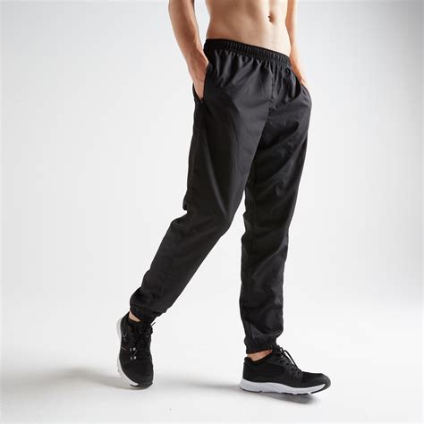 Pantalon Cardio Fitness Training Homme Fpa 120 Marine Domyos Decathlon