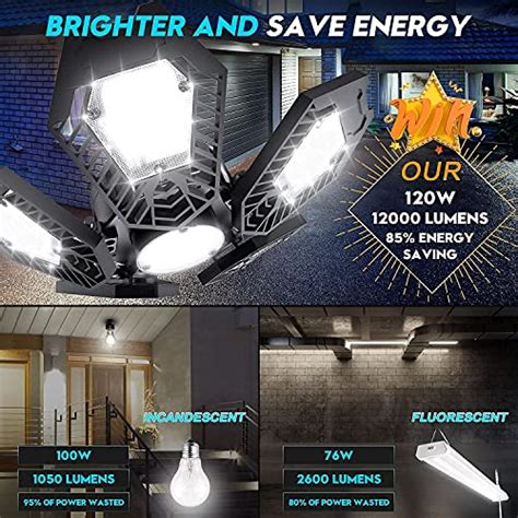 Illuminator Led Garage Light Pack W Bright Deformable Led