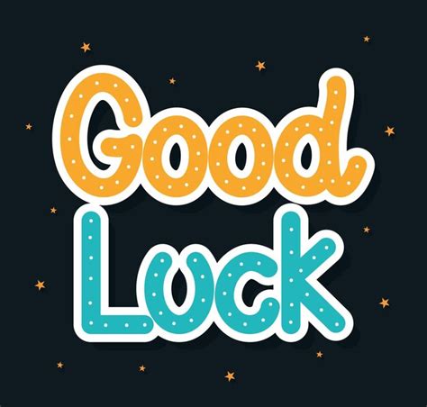 Premium Vector Cute Good Luck Image