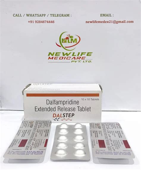 Dalfampridine 10 Mg DALSTEP Packaging Size 10 10 Tablets At Rs 478