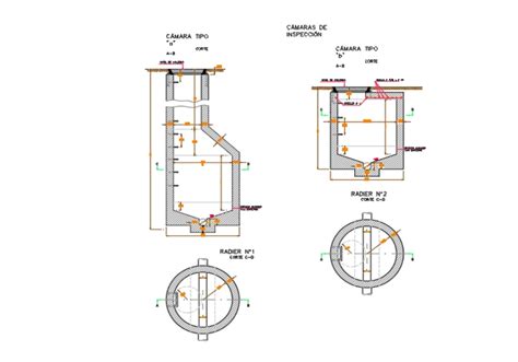 Cam Ras D Inspection Dans Autocad T L Chargement Cad Kb