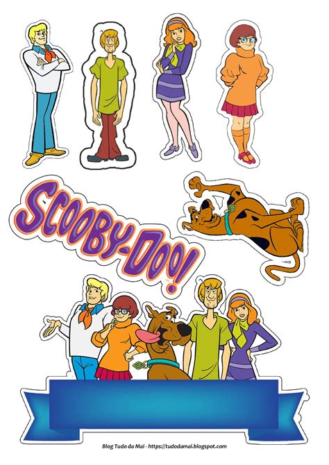 Topo De Bolo Para Editar Scooby Doo Scooby Doo Desenho Do Scooby Doo