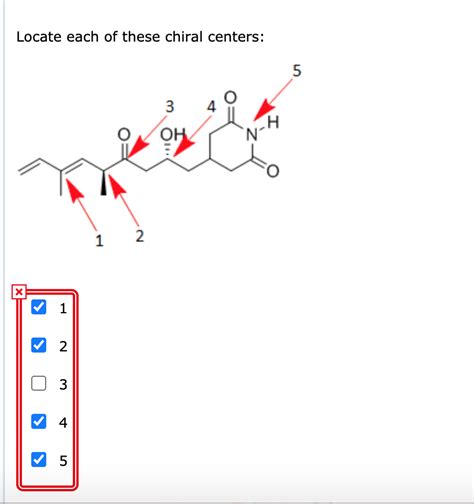 Solved Locate Each Of These Chiral Centers 2 3 4 ОН 1 ОН