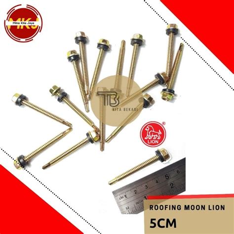 Jual Baut Baja Ringan X Cm Moon Lion Baut Roofing Moon Lion