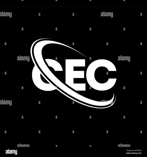 CEC logo. CEC letter. CEC letter logo design. Initials CEC logo linked with circle and uppercase ...