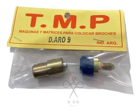 Matriz Tmp Para Broche Doble Aro 9mm MercadoLibre