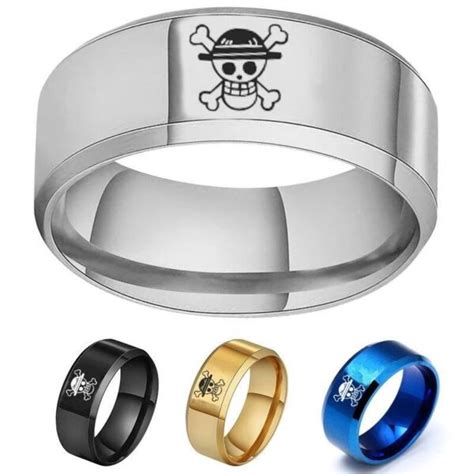 One Piece Ring Anime Stainless Steel Rings One Piece Universe Store