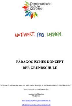 P Dagogisches Konzept Der Grundschule