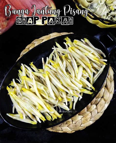 Resep Bunga Jantung Pisang Krispi Oleh Bunda Ela Cookpad