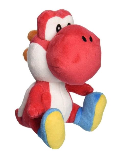 Gad Et Dla Dziecka Pluszowa Maskotka Nintendo Yoshi Czerwony