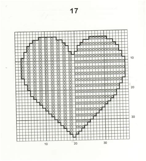 Cross Stitch 30 Free Easy Heart Cross Stitch Patterns