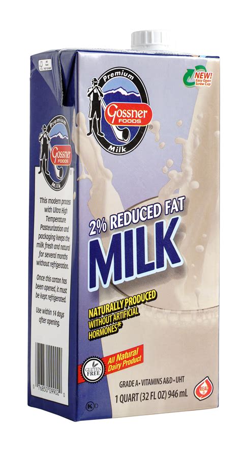 2% Reduced Fat Milk – Gossner Foods