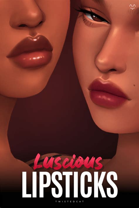 Luscious Lipsticks Twisted Cat The Sims Book