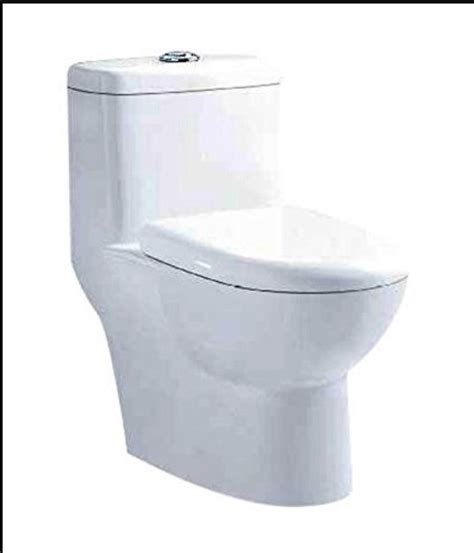 Parryware C Cute Ceramic White Floor Mounted Single Piece Toilet