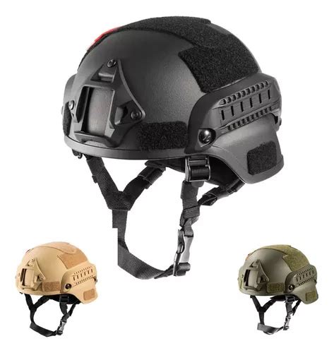 Capacete Tático Militar Proteção Airsoft Paintball Esportes