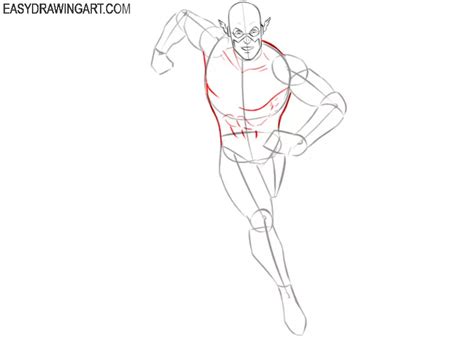 How to Draw Flash - Easy Drawing Art