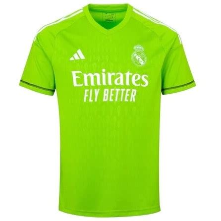 Nova Camisa Real Madrid Goleiro Verde Torcedor Masculina