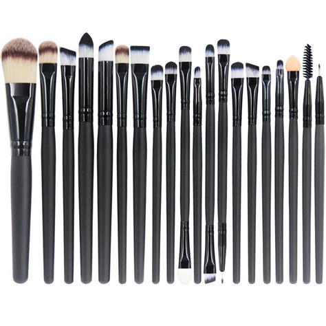 20 Pieces Makeup Brush Set Professional Face Eye Shadow Eyeliner Foundation Blush Lip Makeup