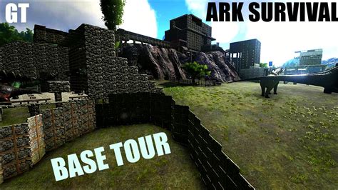 Massive BASE TOUR Solo Build ARK Survival Evolved YouTube