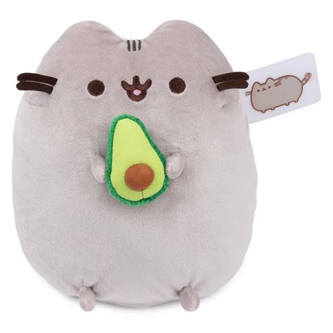 Gund Pusheen Avacado 95 Inch Plush The Grey Woods Cat