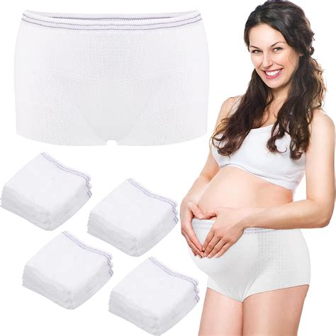 Mesh Postpartum Underwear Disposable Panties Women High Waist C