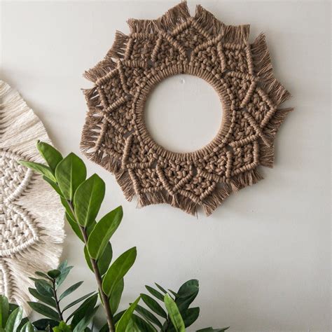 Mandala Macram Boho Loja Le Macram Elo Produtos Especiais