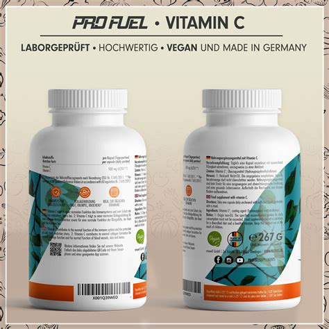 Profuel Vitamin C Kapseln St Shop Apotheke