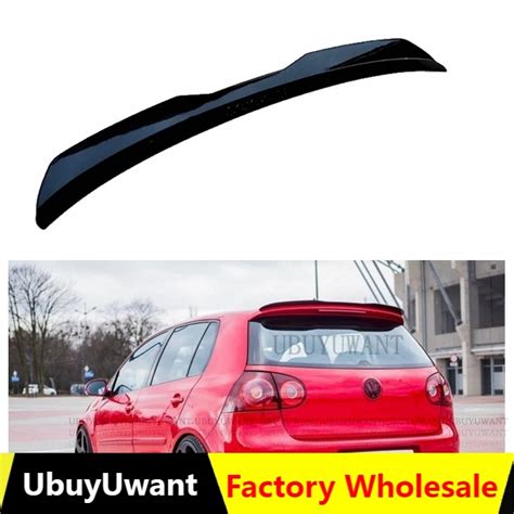 Ubuyuwant Becquet Abs Noir Brillant Pour Vw Golf Gti Uy Haute Qualit