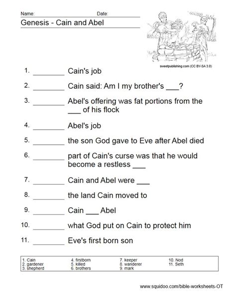 57 best images about Cain and Abel on Pinterest | Fun for kids, Old testament and Lamb craft