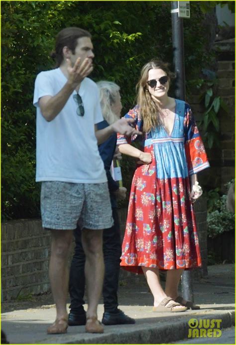 Keira Knightley Husband James Righton Join Neighbors For A Socially