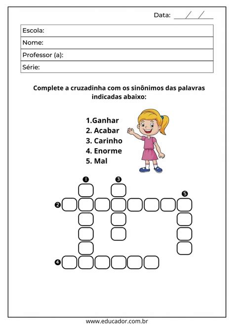 20 Atividades de Português 2 ano Fundamental - Educador