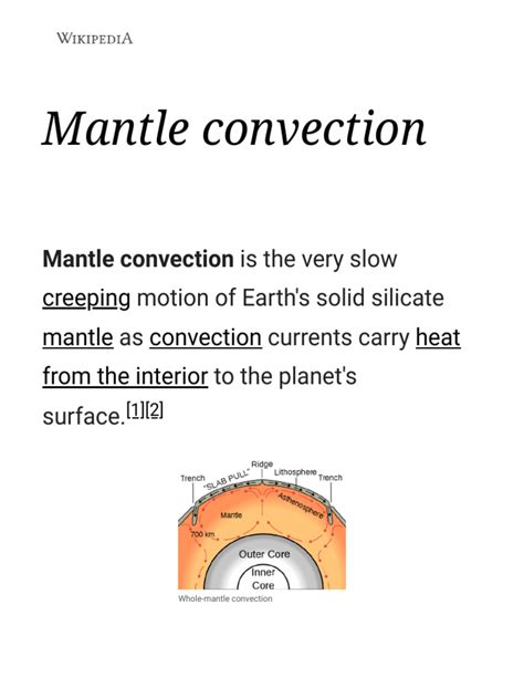 Mantle Convection | PDF | Physical Sciences | Terrestrial Planets