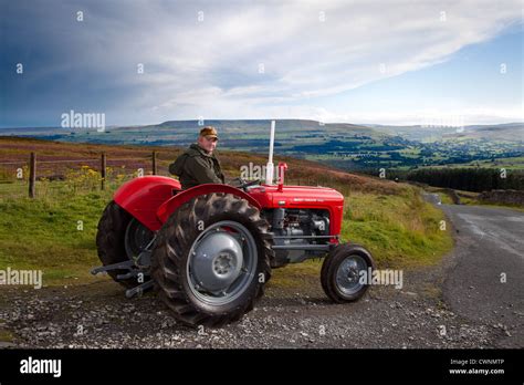 1962 Massey Ferguson Mf35 Antique Tractors Hi Res Stock Photography And