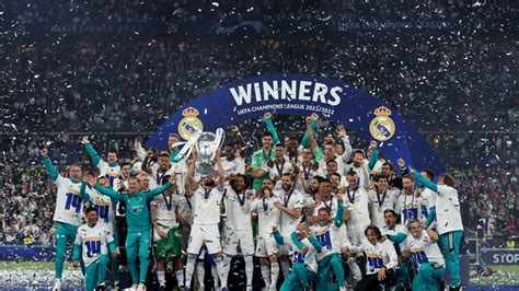 Real Madrid ganador de la final y campeón de la Champions League 2022