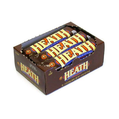 heath milk chocolate english toffee bars  ounce bars pack