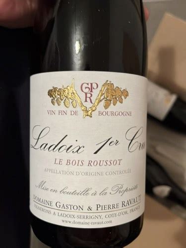 Domaine Gaston Pierre Ravaut Ladoix Er Cru Bois Roussot Vivino