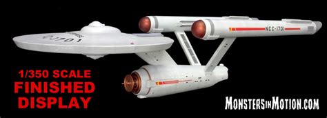 Star Trek Tos Uss Enterprise Ncc 1701 1350 Scale Pre Built Replica Limited Edition By Polar