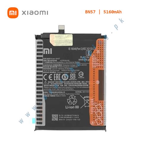 Shop Genuine Xiaomi Poco X3 Pro Battery Online in Pakistan Now