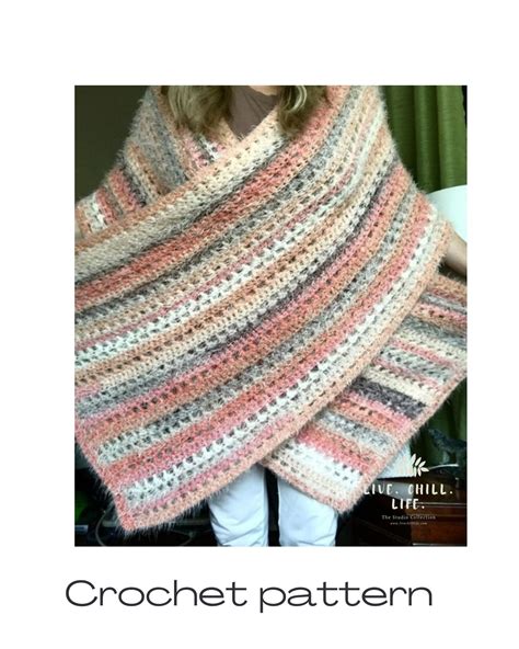 Crochet Wrap Pattern Crochet Stitches Patterns Sweater Crochet