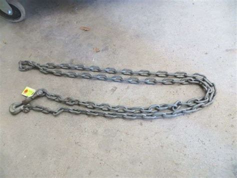 1/4" Chain 9' - Lambrecht Auction, Inc.