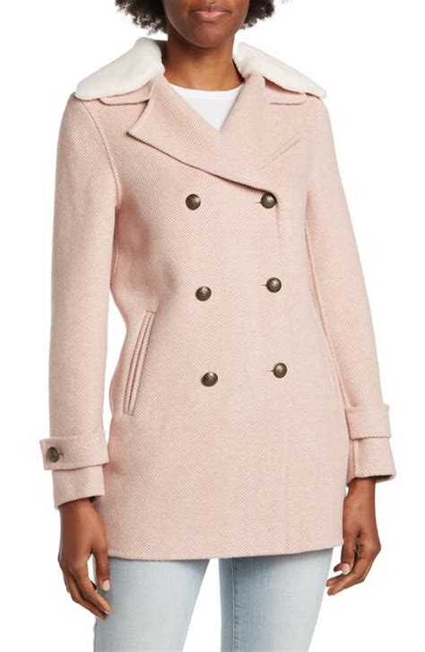 Pink Shearling And Faux Shearling Nordstrom