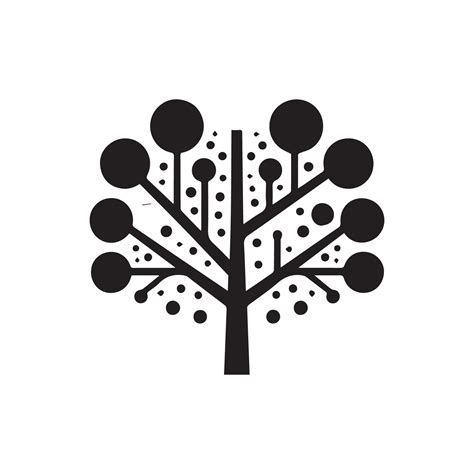 tree logo template tree logo element tree logo illustration