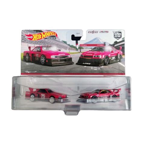 Hot Wheels Twin Pack Nissan Skyline R34 LBWK Silhouette Shopee Malaysia