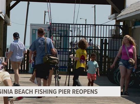 Virginia Beach Fishing Pier reopens months after man drove off