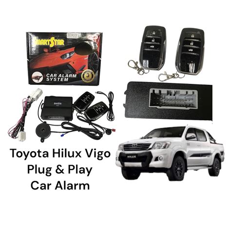 Toyota Hilux Vigo Kun Plug Play Oem Car Alarm Shopee Malaysia